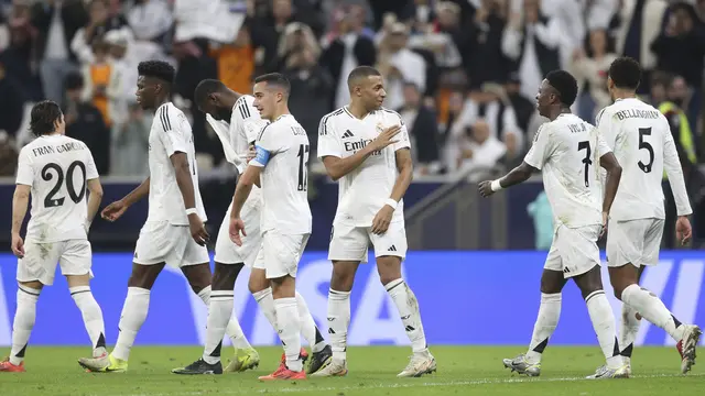 Real Madrid Menang 4-1 vs Sevilla, Mbappe Cetak Gol