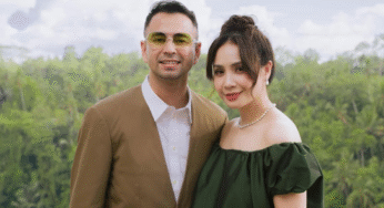Nagita Slavina Tampil Mewah di Kondangan Luna Maya
